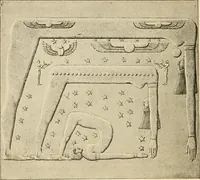 An illustration from The dawn of astronomy; a study of the temple-worship and mythology of the ancient Egyptians (1894)