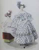 An illustration from Un Siècle De Modes Féminines: 1794-1894 (1895)