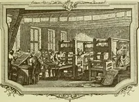 An illustration from Débuts de l'imprimerie en France : l'Imprimerie nationale, l'Hôtel de Rohan (1905)