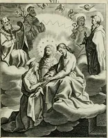 An illustration from D. Catharinae Senensis virginis Ss.mae Ord. Praedicatorum vita ac miracula selectiora formis aeneis expressa (1603)