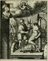 An illustration from D. Catharinae Senensis virginis Ss.mae Ord. Praedicatorum vita ac miracula selectiora formis aeneis expressa (1603)