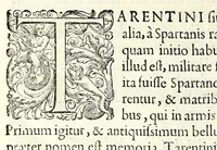 An illustration from De antiqvitate et varia Tarentinorvm fortvna, libri octo (1589)
