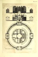 Picture 28 of 45 from De architectura Iacobi Androuetii du Cerceau, opus : quo descriptae sunt aedificiorum quinquaginta planè dissimilium ichnographiae, in omnium non modò potentiorum, sed etiam mediocrium & tenuiorum gratia[m], quos aedificandi studium oblectat: adiunctâ vsus & commoditatis in habitationibus singulis expositione, vnà cum integra cuisque aedificij dimensione. Hûc accedit breuis explicatio de structurarum, quibus aedifica constant, dimensione per orgyiam, que Gallica est architectorum mensura, sex longa pedes: quâ certè methodo nemo non aedificia quaevis metiri, & futuri in aedificando sumptus rationem secum inire poterit .. (1559), leaf 129