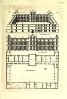 Picture 17 of 45 from De architectura Iacobi Androuetii du Cerceau, opus : quo descriptae sunt aedificiorum quinquaginta planè dissimilium ichnographiae, in omnium non modò potentiorum, sed etiam mediocrium & tenuiorum gratia[m], quos aedificandi studium oblectat: adiunctâ vsus & commoditatis in habitationibus singulis expositione, vnà cum integra cuisque aedificij dimensione. Hûc accedit breuis explicatio de structurarum, quibus aedifica constant, dimensione per orgyiam, que Gallica est architectorum mensura, sex longa pedes: quâ certè methodo nemo non aedificia quaevis metiri, & futuri in aedificando sumptus rationem secum inire poterit .. (1559), leaf 95