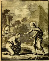 An illustration from De beginselen van Gods koninkryk in den mensch : uytgedrukt in verscheide zinne-beelden : als mede een Alleenspraake met God : benevens eenige Stigtelyke rymen (1738)
