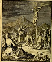 An illustration from De beginselen van Gods koninkryk in den mensch : uytgedrukt in verscheide zinne-beelden : als mede een Alleenspraake met God : benevens eenige Stigtelyke rymen (1738)