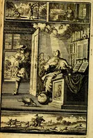 An illustration from De beginselen van Gods koninkryk in den mensch : uytgedrukt in verscheide zinne-beelden : als mede een Alleenspraake met God : benevens eenige Stigtelyke rymen (1738)