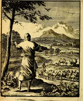 An illustration from De beginselen van Gods koninkryk in den mensch : uytgedrukt in verscheide zinne-beelden : als mede een Alleenspraake met God : benevens eenige Stigtelyke rymen (1738)