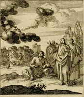 An illustration from De beginselen van Gods koninkryk in den mensch : uitgedrukt in zinnebeelden (1689)