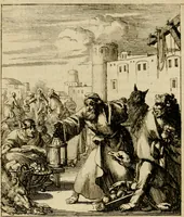An illustration from De beginselen van Gods koninkryk in den mensch : uitgedrukt in zinnebeelden (1689)