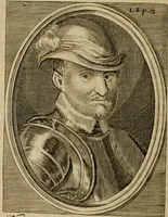 An illustration from De bello belgico : the history of the Low-Countrey warres (1650)