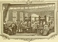 An illustration from Débuts de l'imprimerie en France. L'Imprimerie nationale. L'Hôtel de Rohan (1905)