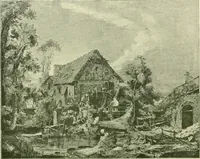 An illustration from Débuts de l'imprimerie en France. L'Imprimerie nationale. L'Hôtel de Rohan (1905)