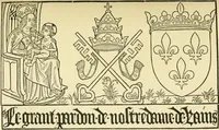 An illustration from Débuts de l'imprimerie en France. L'Imprimerie nationale. L'Hôtel de Rohan (1905)