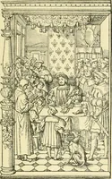An illustration from Débuts de l'imprimerie en France. L'Imprimerie nationale. L'Hôtel de Rohan (1905)
