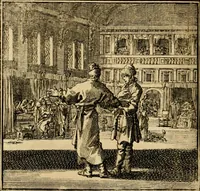 Picture 51 of 103 from De bykorf des gemoeds : honing zaamelende uit allerley bloemen : vervattende over de honderd konstige figuuren : met godlyke spreuken en stichtelyke verzen (1711), leaf 209