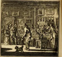 Picture 54 of 103 from De bykorf des gemoeds : honing zaamelende uit allerley bloemen : vervattende over de honderd konstige figuuren : met godlyke spreuken en stichtelyke verzen (1711), leaf 221