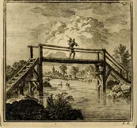 Picture 5 of 103 from De bykorf des gemoeds : honing zaamelende uit allerley bloemen : vervattende over de honderd konstige figuuren : met godlyke spreuken en stichtelyke verzen (1711), leaf 25