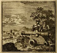 Picture 94 of 103 from De bykorf des gemoeds : honing zaamelende uit allerley bloemen : vervattende over de honderd konstige figuuren : met godlyke spreuken en stichtelyke verzen (1711), leaf 381