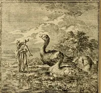 An illustration from De bykorf des gemoeds : honing zaamelende uit allerley bloemen : vervattende over de honderd konstige figuuren : met godlyke spreuken en stichtelyke verzen (1711)
