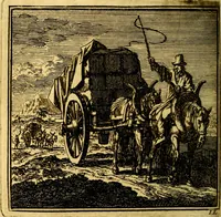 An illustration from De Bykorf des Gemoeds : Honing zaamelende uit allerley Bloemen (1711)
