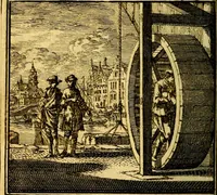 An illustration from De Bykorf des Gemoeds : Honing zaamelende uit allerley Bloemen (1711)