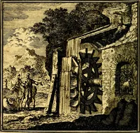 An illustration from De Bykorf des Gemoeds : Honing zaamelende uit allerley Bloemen (1711)