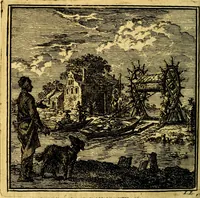 Picture 94 of 100 from De Bykorf des Gemoeds : Honing zaamelende uit allerley Bloemen (1711), leaf 393