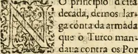 Picture 35 of 58 from Decada quarta da Asia : dos feitos que os portugueses fizeram na conquista e descobrimento das terras, & mares do Oriente : em quanto gouernaraõ a India Lopo Vaz de Saõ Payo, & parte de Nuno da Cunha (1602), leaf 266