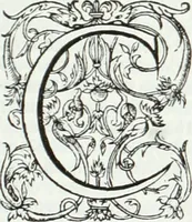 An illustration from De causa Dei contra Pelagium et de virtute causarum. Opera et studio Henrici Savilli. Ex scriptis codicibus nunc primum editi (1618)