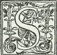 An illustration from De causa Dei contra Pelagium et de virtute causarum. Opera et studio Henrici Savilli. Ex scriptis codicibus nunc primum editi (1618)