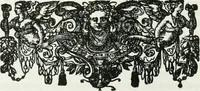An illustration from De causa Dei contra Pelagium et de virtute causarum. Opera et studio Henrici Savilli. Ex scriptis codicibus nunc primum editi (1618)