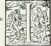 An illustration from De causa Dei contra Pelagium et de virtute causarum. Opera et studio Henrici Savilli. Ex scriptis codicibus nunc primum editi (1618)