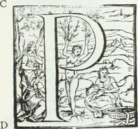 An illustration from De causa Dei contra Pelagium et de virtute causarum. Opera et studio Henrici Savilli. Ex scriptis codicibus nunc primum editi (1618)