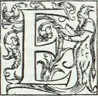 An illustration from De causa Dei contra Pelagium et de virtute causarum. Opera et studio Henrici Savilli. Ex scriptis codicibus nunc primum editi (1618)