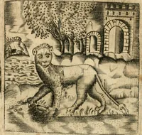 An illustration from Declaracion magistral sobre las emblemas de Andres Alciato con todas las historias, antiguedades, moralidad y doctrina tocante a las buenas costumbres (1615)