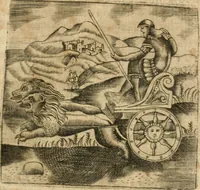 An illustration from Declaracion magistral sobre las emblemas de Andres Alciato con todas las historias, antiguedades, moralidad y doctrina tocante a las buenas costumbres (1615)