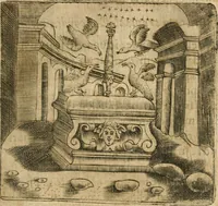 Picture 58 of 270 from Declaracion magistral sobre las emblemas de Andres Alciato con todas las historias, antiguedades, moralidad y doctrina tocante a las buenas costumbres (1615), leaf 282