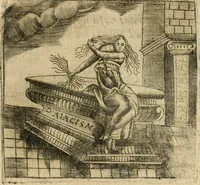 Picture 73 of 270 from Declaracion magistral sobre las emblemas de Andres Alciato con todas las historias, antiguedades, moralidad y doctrina tocante a las buenas costumbres (1615), leaf 332