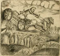 An illustration from Declaracion magistral sobre las emblemas de Andres Alciato con todas las historias, antiguedades, moralidad y doctrina tocante a las buenas costumbres (1615)