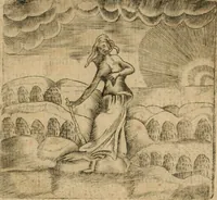 An illustration from Declaracion magistral sobre las emblemas de Andres Alciato con todas las historias, antiguedades, moralidad y doctrina tocante a las buenas costumbres (1615)