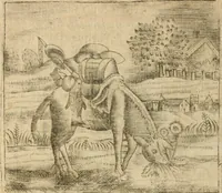 An illustration from Declaracion magistral sobre las emblemas de Andres Alciato con todas las historias, antiguedades, moralidad y doctrina tocante a las buenas costumbres (1615)