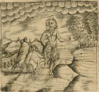 An illustration from Declaracion magistral sobre las emblemas de Andres Alciato con todas las historias, antiguedades, moralidad y doctrina tocante a las buenas costumbres (1615)