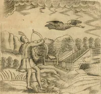 An illustration from Declaracion magistral sobre las emblemas de Andres Alciato con todas las historias, antiguedades, moralidad y doctrina tocante a las buenas costumbres (1615)