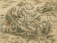 An illustration from Declaracion magistral sobre las emblemas de Andres Alciato con todas las historias, antiguedades, moralidad y doctrina tocante a las buenas costumbres (1615)