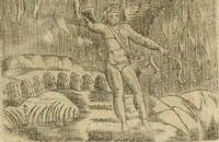An illustration from Declaracion magistral sobre las emblemas de Andres Alciato con todas las historias, antiguedades, moralidad y doctrina tocante a las buenas costumbres (1615)