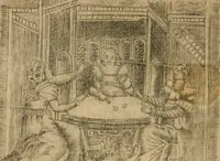 An illustration from Declaracion magistral sobre las emblemas de Andres Alciato con todas las historias, antiguedades, moralidad y doctrina tocante a las buenas costumbres (1615)
