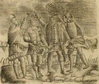 An illustration from Declaracion magistral sobre las emblemas de Andres Alciato con todas las historias, antiguedades, moralidad y doctrina tocante a las buenas costumbres (1615)