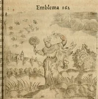 An illustration from Declaracion magistral sobre las emblemas de Andres Alciato con todas las historias, antiguedades, moralidad y doctrina tocante a las buenas costumbres (1615)