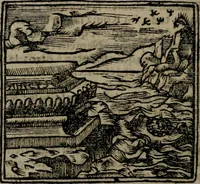 An illustration from Declaracion magistral sobre las Emblemas de Andres Alciato : con todas las historias, antiguedades, moralidad, y doctrina, tocante a las buenas costumbres : dedicadas a la muy noble insigne, leal, y coronada ciudad de Valencia (1670)